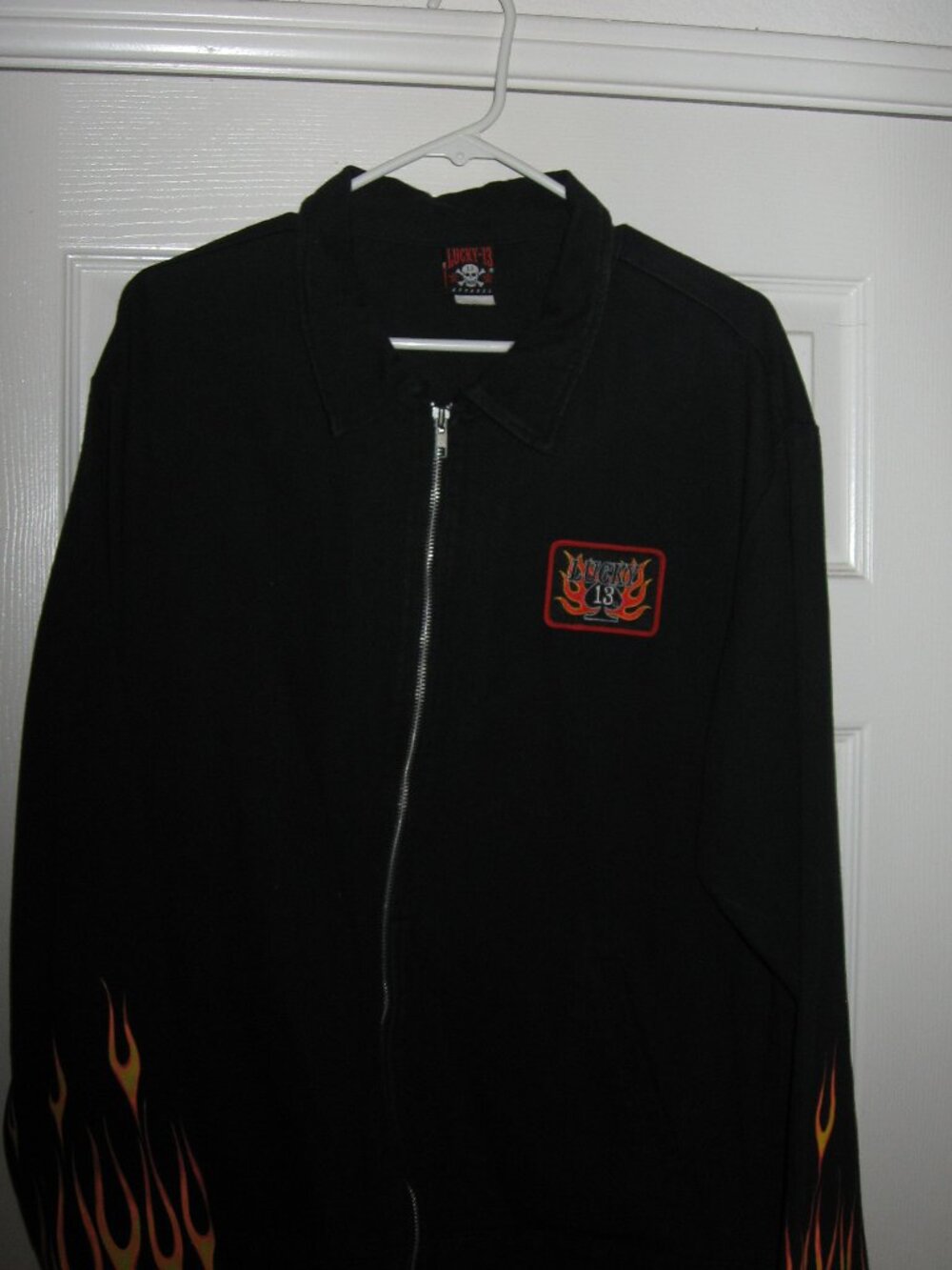 Lucky 13 Vintage Flame Jacket